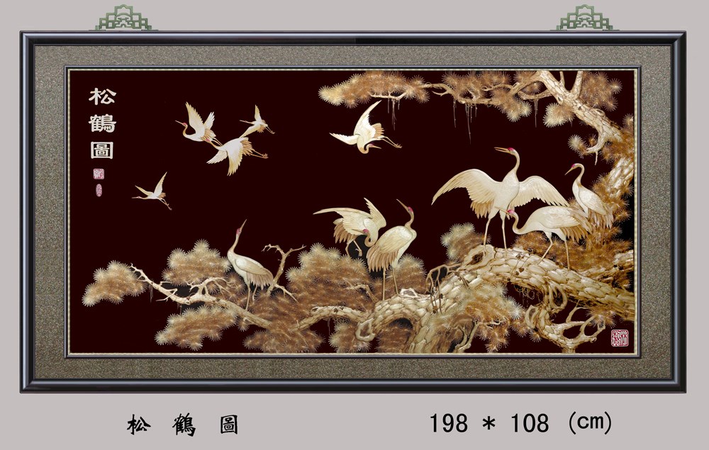 Wheat Straw Painting